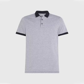 Men’s contrast Polo-BC 2025