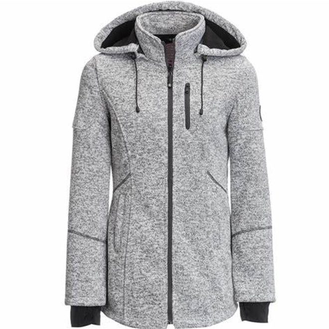 Women Full Zip Hooded Jackets-BC-55212